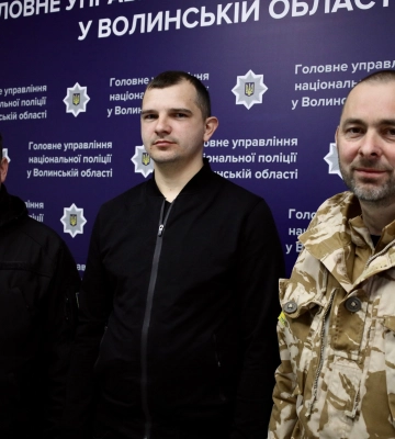 «Пора наступати й перетворити нашу лють на зброю»: добровольці громади на Волині приєдналися до поліцейської «Люті»