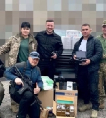 Бійцям 126 бригади ТрО, які боронять Херсонщину, передали необхідну допомогу