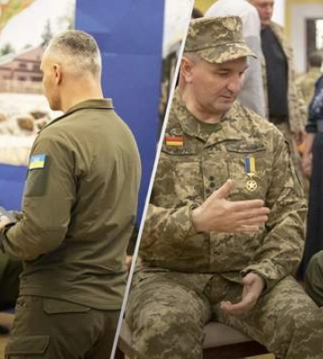 Кличко вручил награды бойцам 242-го батальона терробороны Киева