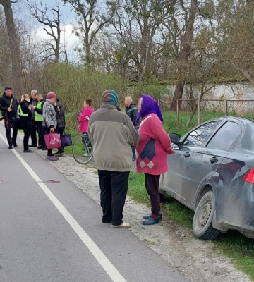 На Заході України водій автомобіля «Chevrolet Aveo» переїхав 63-річну жінку (ФОТО)
