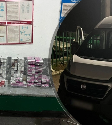 Чоловік втратив мікроавтобус через тютюнову контрабанду на кордоні (ФОТО)