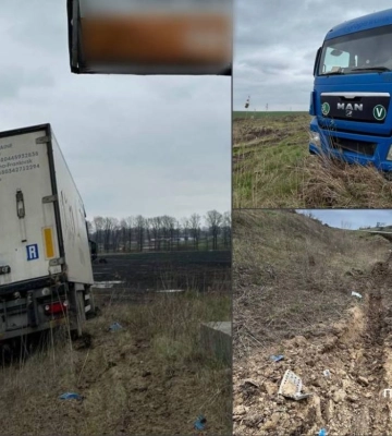 Не справився з керуванням і злетів у кювет: на автодорозі Київ - Чоп сталася ДТП