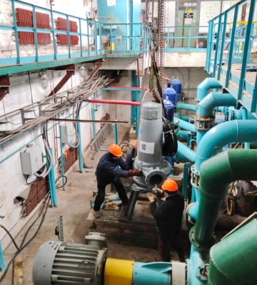 На очисних спорудах сумського водоканалу оновлюють обладнання