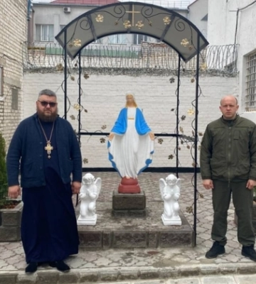 Діва Марія «поселилася» у Луцькому СІЗО 