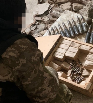Два схрона с российскими боеприпасами обнаружили в приграничье Черниговщины