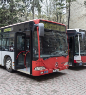 Київ отримав ще чотири сучасних міських автобуси з Німеччини, – Кличко