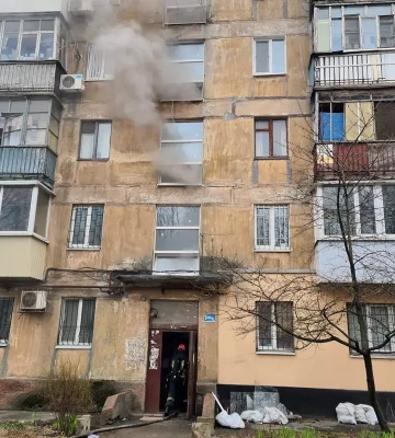 У Дніпрі через пожежу у квартирі мало не загинула жінка