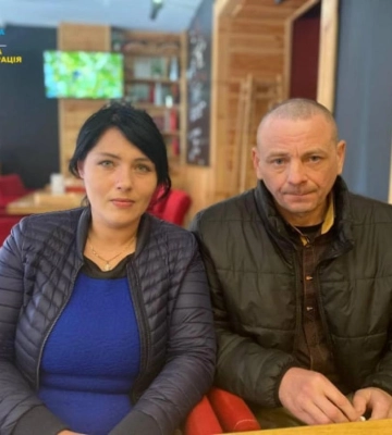 Рівненські військові допомогли виїхати родині з Бахмута та оселитися на Дубенщині