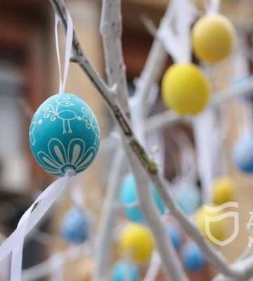 У Дніпрі з’явилося Великоднє дерево побажань (Фото)