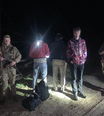 На Волині затримали молодиків, які хотіли втекти до Польщі