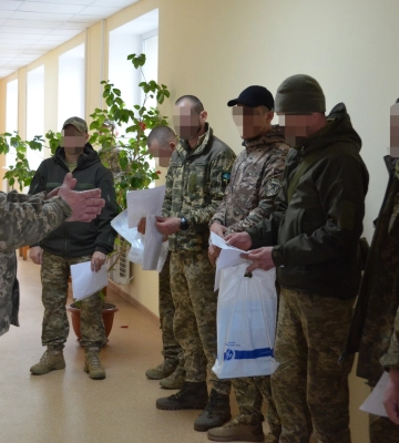 Поранені бійці продовжать службу на Миколаївщині