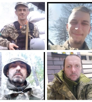 Рівненщина попрощалася з чотирма Героями, які загинули за Україну