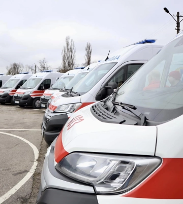 Медзаклади Одеської області забезпечили сучасними реанімобілями