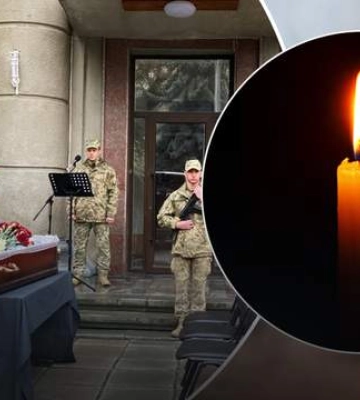 Вступив у ЗСУ після виїзду з Каховки: в Одесі попрощалися із загиблим Героєм