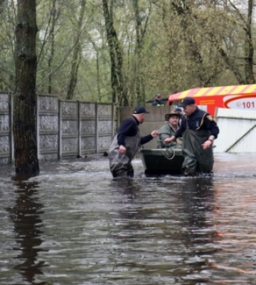 На Черкащині оголошено червоний рівень небезпеки через водопілля