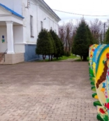 У Корці встановили великодню фотозону