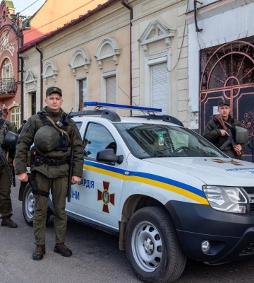 В Ужгороді збільшиться кількість патрульних Нацгвардії на Великдень (ФОТО)