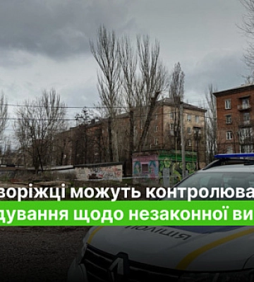 Как криворожане могут контролировать расследование незаконной вырубки деревьев