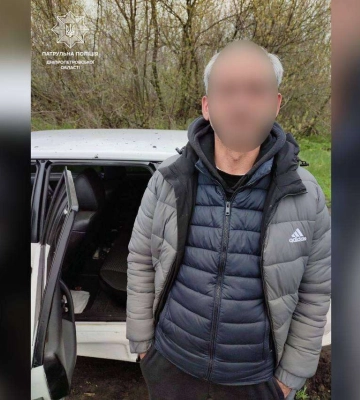 У Дніпропетровській області на блокпосту п&amp;#039;яний водій намагався втекти від поліції