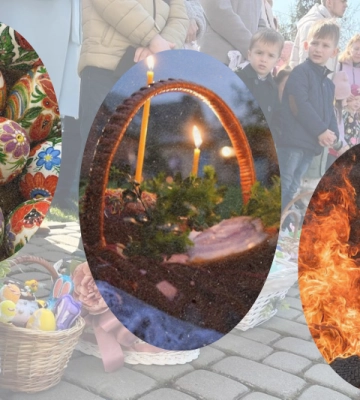 Дарування писанок, спалювання шин, “перегони” з кошиком: Закарпаття багате на великодні традиції