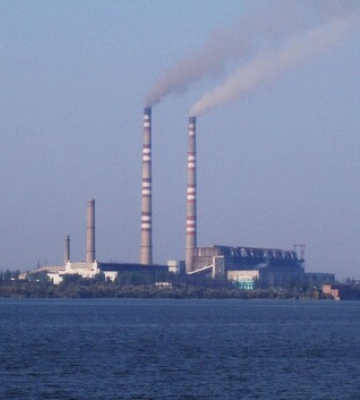 В результате обстрелов остановилась одна из ТЭС Ахметова