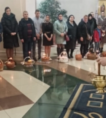 У Свято-Благовіщенському соборі Ковеля розпочали освячення пасок