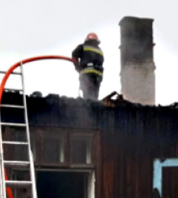 У Львівському районі на пожежі виявили тіло людини