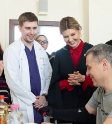 Перша леді України відвідала один з реабілітаційних центрів на Львівщині (ФОТО)
