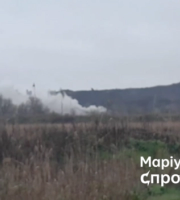 В Мариуполе сегодня произошли два мощных взрыва. Видео