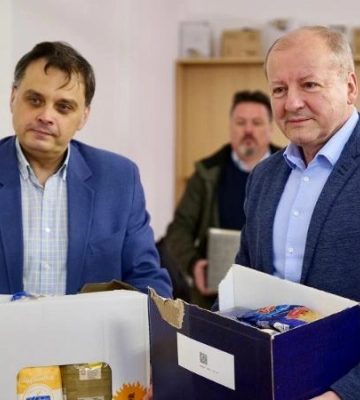 Християнсько-демократична народна партія Угорщини зібрала гуманітарну допомогу для закарпатців