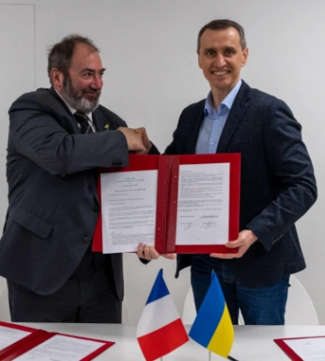 Україна та Франція підписали декларацію про співпрацю у сфері охорони здоров'я