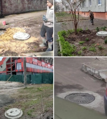 У Рівному перевіряють кришки люків: колодязі накрили бетонними кришками