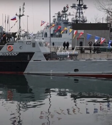 Героизация оккупантов: российский десантный катер назвали в честь погибшего в Украине военного