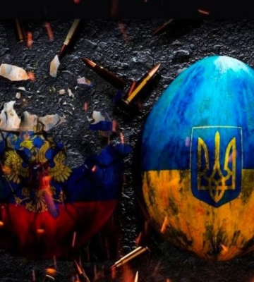 Праздник Пасхи в параллельных реальностях: в мирном Мелитополе и под конвоем оккупантов 