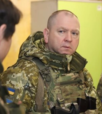 Дейнеко перевірив позиції прикордонників на Бахмутському та Лиманському напрямках. ВIДЕО