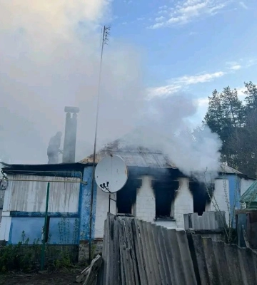 В Харьковской области на Пасху мужчина и женщина сгорели в собственном доме