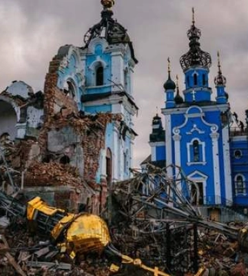 У них нет ничего святого: оккупанты из тяжелой артиллерии ударили также по храму в Никополе