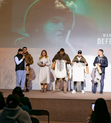 В Одесі показали фільм про захисника Маріуполя, - ФОТО