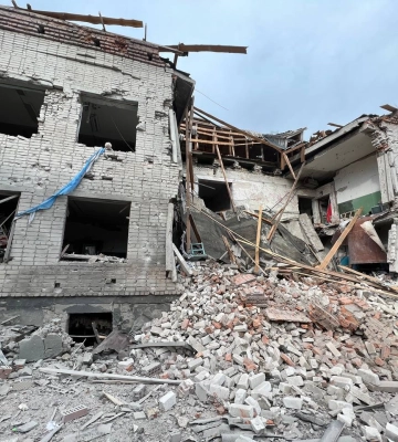 На Сумщині росіяни завдали удару по психоневрологічному інтернату