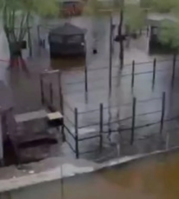 У Києві затопило парк &quot;Муромець&quot;: відео та фото