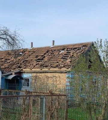 Росіяни обстріляли дачні будинки на Запоріжжі