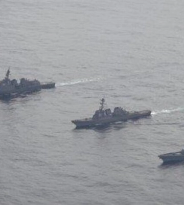 ВМС Південної Кореї, США і Японії проводять навчання з протиракетної оборони