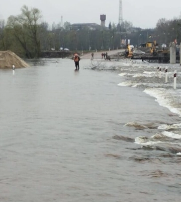 Як весняне водопілля затопило Київщину. Відео з дрона
