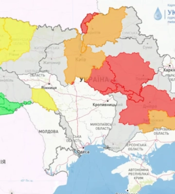 Темпы повышения уровня воды в реках севера Украины замедлились - ГСЧС