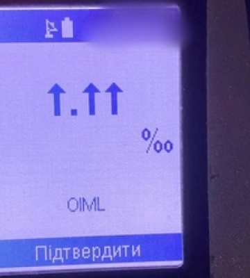 У великодню ніч п&#039;яний як чіп лучанин «розсікав» містом на Daewoo