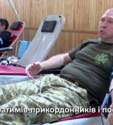 Пограничники установили рекорд по сдаче крови