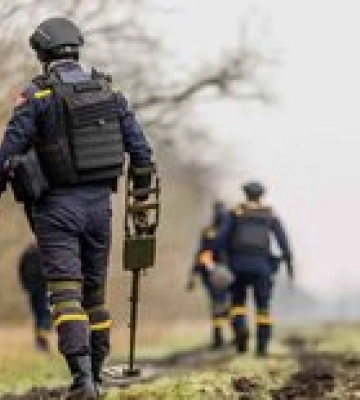 ОВА отчиталась о разминировании сельскохозяйственных полей в Днепропетровской области