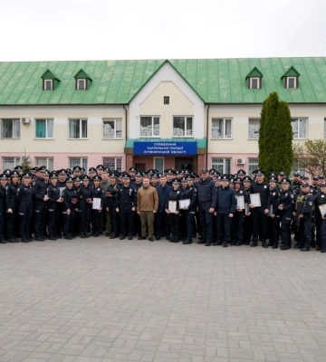 Патрульна поліція Рівненщини відзначає сьому річницю від дня першої присяги