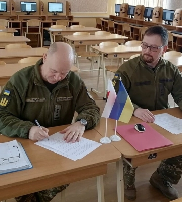 Ліцей Героїв Крут співпрацюватиме з військовою школою у Вроцлаві