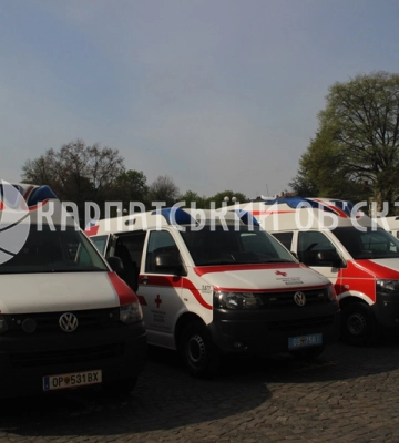 Закарпаття отримало карети швидкої від австрійських партнерів